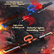 Rotating Spark War Blade Colorful Streamer Children's Sword Pulling Spray Spark Boy Toy