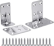 Norsea-Stainless Steel Removable Table Bracket Set -Easy Fitted and Removed Perfect for Boat/RV/House and Space Saver Project -Each Set of 2 Table Brackets and2 Wall Brackets