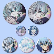 1pc Cute H-hiori Yo Widget Badges 25 32 44 58 75 Mm Round Cosplay Pin Bag Decor Fans Collect Friends