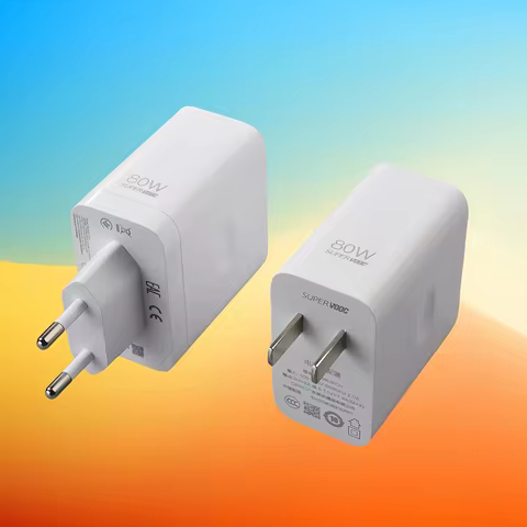 Realme 13 14 Pro+ GT 5 6 NEO 2 3 12 11 9 Pro Find X7 Pro Superdart Charger EU/US 80W SuperVooc QC3.0