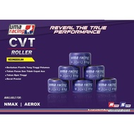 Roller UMA 20x12 for NMAX AEROX LEXI MIO M3 XEON SOUL GT 125 Pulley Ruler CVT Uma Racing