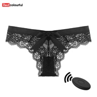 Redcolourful Women Lace Underwear Panty 10 Vibration Modes Usb Charging Wireless Remote Control Vibrator Adult Sex Toys