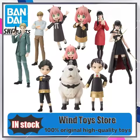 In Stock Original BANDAI S.H.Figuarts SHF Loid Yor Anya Bond Forger Becky Blackbell Damian Desmond C
