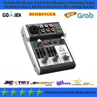 Promo Mixer Behringer XENYX 302 USB 4 Channel ORIGINAL Diskon