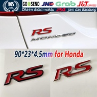 emblem grill RS Sticker Emblem RS emblem Logo RS Logo Emblem RS Untuk Grill Depan Honda Racing car j