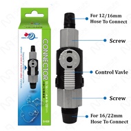 Aquarium Hose Connector for 12mm to16mm Hose Size Converter