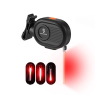 Ultra Bright Bike Tail Light, LED Rechargeable Bike Tail Light for Riding with 3 Modes, 180° Wide Be