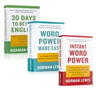 1/2/3 Book For Option หนังสือภาษาอังกฤษ 30 Days To Better English | Power Made Easy | Instant Word P