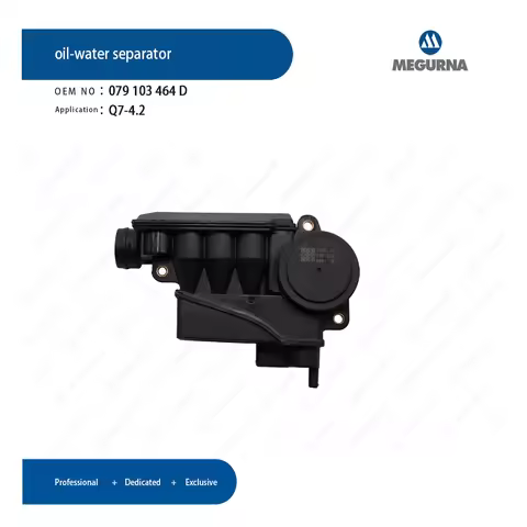 OEM EA824 Engine Crankcase Vent Oil Separator PCV Valve Assembly 079103464D Fit For AUDI 5.2L A6 C6 