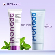 【Set】IROhada 2 in 1 Niacinamide Toothpaste Salicylic Acid Cleanser 100g Fresh Breath Personal Care