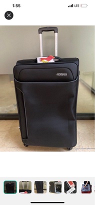 移民精選：American Tourister 30 吋布質可擴展行李箱； American Tourister   30 inch luggage 79  x 50 cm x 30 cm
