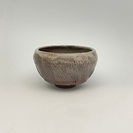 柴燒志野釉茶碗