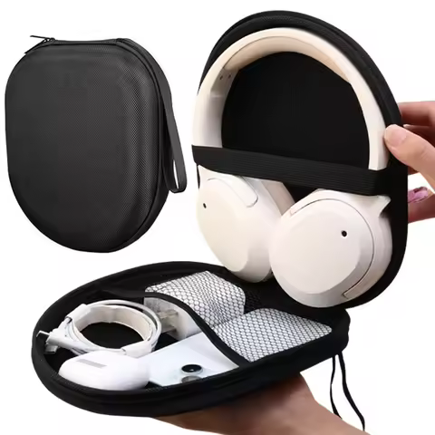 Headphone Case for Sony WH-CH720N WH-1000XM4 MDR-ZX100 Universal Headset Travel Bag EVA Hard Storage