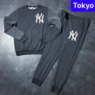 SÉT ĐỒ BỘ NAM NỮ HOODIE SWEATER NY CHẤT THUN NỈ DA CÁ DÀY CHỐNG LẠNH NẮNG NÓNG ĐÔNG HÈ PHONG CÁCH SÀ