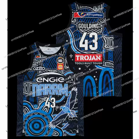 Melbourne United 25/26 basketball jersey Australian local basketball vest men's sports vest fan spec