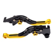 มือเบรค Kawasaki Racing Power มือครัช ปรับระดับ6ระดับ พับได้ สไลด์ได้ งาน CNC ER-6N Z250 Z300 ninja