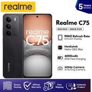 Realme C75 5G Smartphone 8GB+256GB Waterproof 6000mAH Fast Stylish & Powerful Expandable RAM
