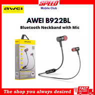 AWEI B922BL Neckband Headphone Bluetooth 4.2 Stereo with Microphone | Brand New