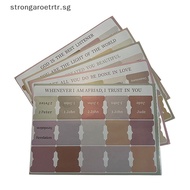 Strongaroetrtr Bible Book Tabs Bookmark Stickers Index Tabs Label Stickers Self-Adhesive Stationery Paper Tabs Study Supplies Accessories SG