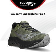 Saucony Endorphin Pro 4 Road Running Race Shoes Mens -(OLIVINE/BLACK) S20939-45