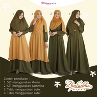 Terbaru Zabannia / Dress Zhulaekha Set Free Pashmina By Zabannia 98