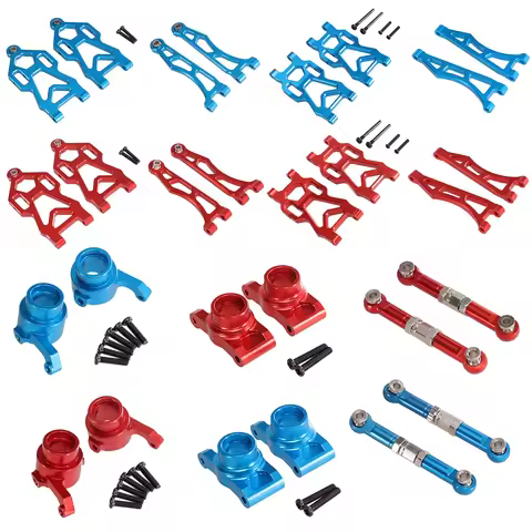 Upgrade Metal Front & Rear Suspension,Wheel Hubs,Bearing,Steering Rob,Aluminum Parts For SCY16101,16