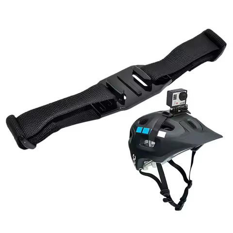 Adjustable Bike Helmet Strap Head Belt Mount Holder Adapter for GoPro Hero 10 9 8/7/6/5/4/ Session S
