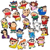 jibbitz set crocs jibbitz set jibbitz for crocs girl Japanese Anime Shoes Flower Summer Shin-Chan Ho