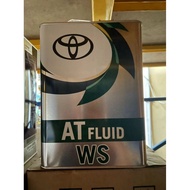 TOYOTA ATF AUTOMATIC TRANSMISSION WS (4L)(100％Original)+Sticker Mileage