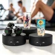 360 Degree Rotating Display Stand, 12.95cm Diameter, 11lbs Load Capacity, 360 Degree Electric Turnta