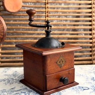 50235-絕美法國工藝KIMOU 巴黎古董手搖咖啡研磨機