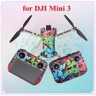 For DJI Mini 3 Drone Stickers Protective Film Scratch-proof Decals for DJI Mini 3 Skin Stickers Acce