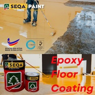 EPOXY Floor💥New Packing💥 5Liter (SEQA PAINT) Two Pack Epoxy Floor Paint - 4 Liter (Part A) + 1 Liter