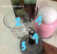 Lưỡi dao máy xay Osaka nắp trắng tròn DH807