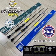 SEAHAWK FLEXIS LITE RX ROD FISHING CASTING DAN SPINING