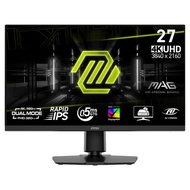 Monitor (จอมอนิเตอร์) MSI MAG 272URDF E16 - IPS Dual Mode 4K 160Hz FHD 320Hz Black