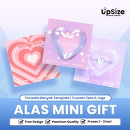 FREEBIES BASE - PACKING BASE - FREEBIES CARD - MINI GIFT BASE - CUTE FREEBIES CARD