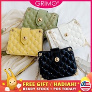 handbag women sling bags grimo travel bag READY STOCK😍GRIMO Sherlock Quilted Sling Bag Handbags Beg 