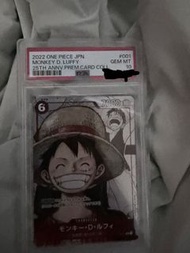 PSA 10 2022 海賊王 JPN Monkey D. Luffy