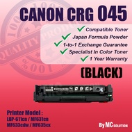 Compatible Colour Laser Toner Cartridge (BK) CRG045B Black Canon 045 CRG045 CART045 CRG CART For Can