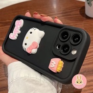 For Realme GT8 GT7 GT 7T Pro 15 15T 14X Neo7 C75 C75X C73 V70S 5G 4G Phone Casing 3D French Fries He