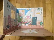 全新20cm 15cm 10cm棉花娃娃Figure盲盒公仔陳列背景-花店