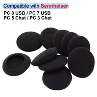 Sponge Ear Pads For Sennheiser EPOS PC 7 8 USB 5 3 Chat PC7 PC8 PC5 Headphone Replace Earmuffs