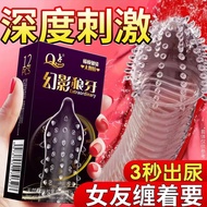 Hot Sell kondom berduri  condom tebal lelaki condom tahan lama pancut kondom duri tahan lama  Crysta