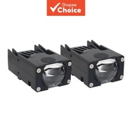 2PC LED Light Pods Car Front Headlight Motorcycle ATV UTV Projector Lens Car Fog Offroad 68000LM wit