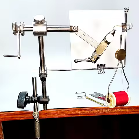 Handpress convenient 360 Degree Rotatable Fly Tying Tool Fly Bait Making Tool Fly Tying Vise Making 