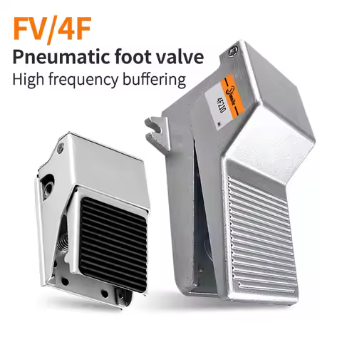 Industrial Pneumatic Foot Pedal Switch: 4F210-08 08L Air Control Valve, FV420 Foot Switch and FV320 