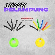 BREFISH ROUND FISHING STOPPER FLOAT STOPPER CONTAINS 30 PELLETS Stopper Fishing