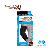 [JML Official] Copper Fit Compression Elbow Sleeve | Reduce Swelling Relieve joint muscle stiffness | 2 Sizes