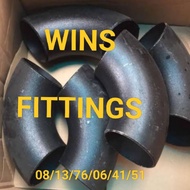 Elbow welding IRON CS 3/4" SCH 40 STD SMLS iron carbon steel sch40 WPL A234 90D 90 D knee Long bend 